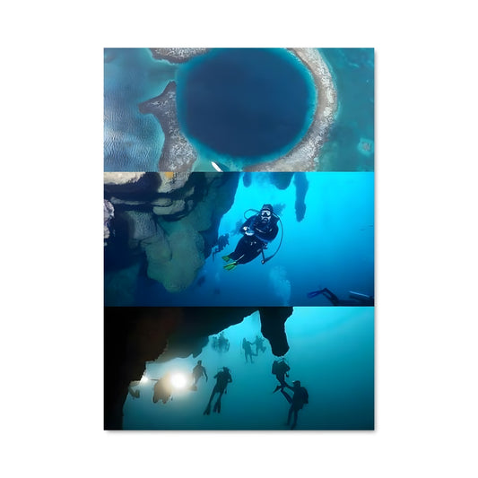 Poster Le Grand Trou Bleu