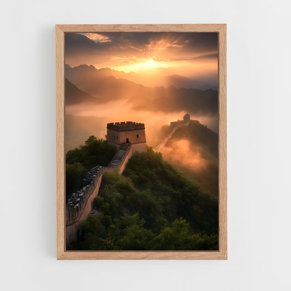 ap-great wall-23 cadre Bois clair