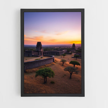 ap-great zimbabwe ruins-8 cadre Noir