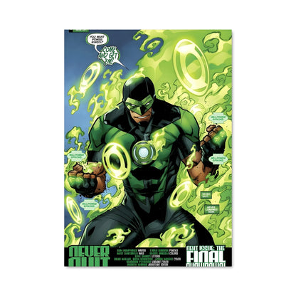 Poster Green Fury