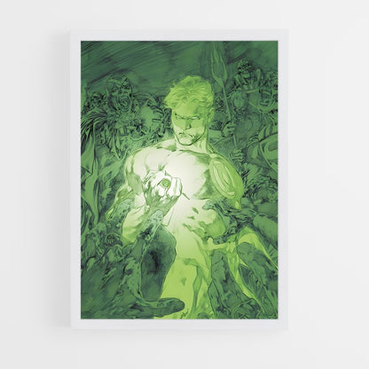 ap-green lantern-10 cadre Blanc