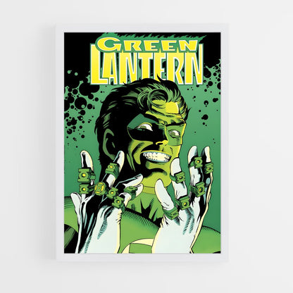ap-green lantern-12 cadre Blanc