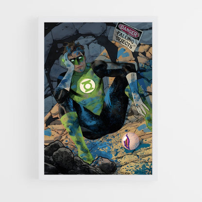 ap-green lantern-13 cadre Blanc