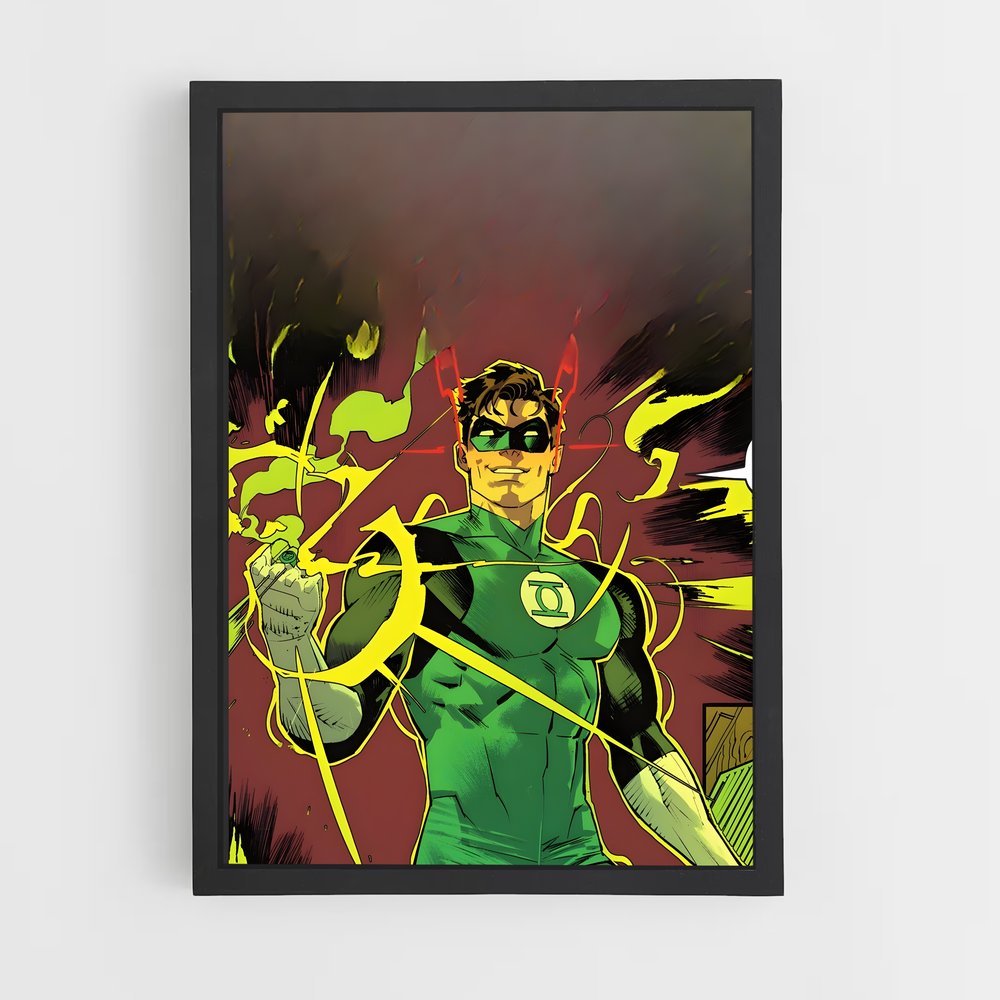ap-green lantern-9 cadre Noir