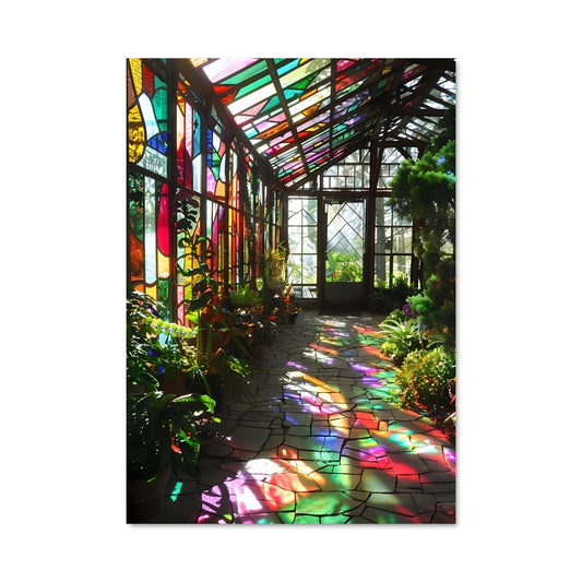 Poster Lumières Colorées