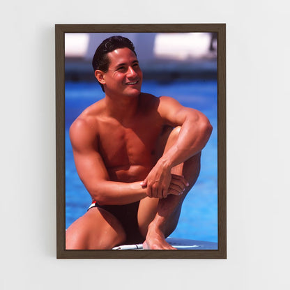 ap-greg louganis-3 cadre Bois foncé