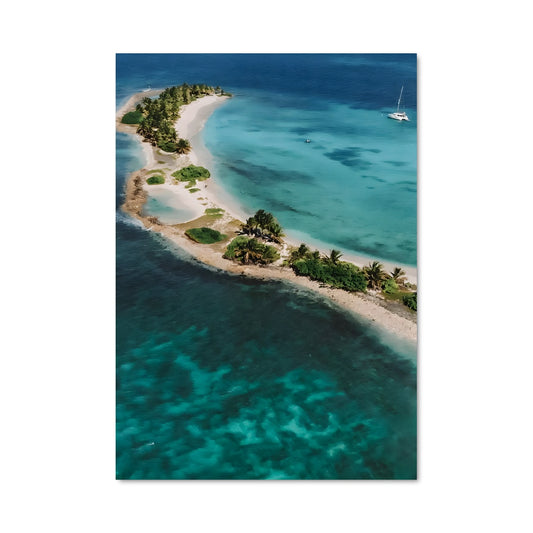 Poster Paradis Océanique