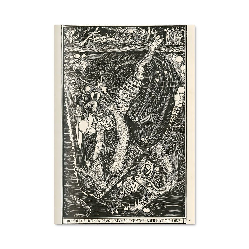 Poster Poissons Illustrés