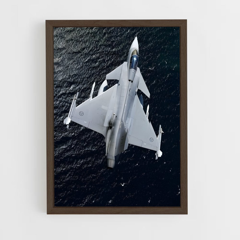 ap-gripen jas 39-4 cadre Bois foncé