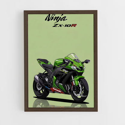 ap-gsx-r1000r-2 cadre Bois foncé