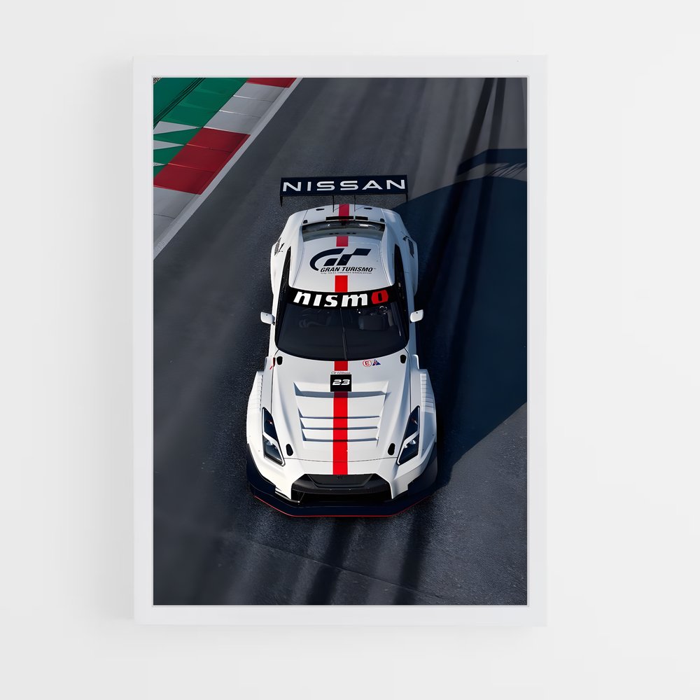ap-gt-r nismo-1 cadre Blanc