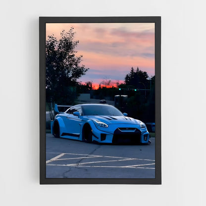 ap-gt-r r35-3 cadre Noir