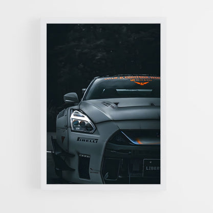 ap-gt-r r35-4 cadre Blanc