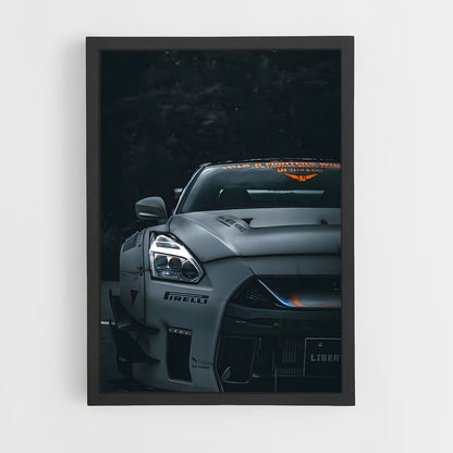 ap-gt-r r35-4 cadre Noir