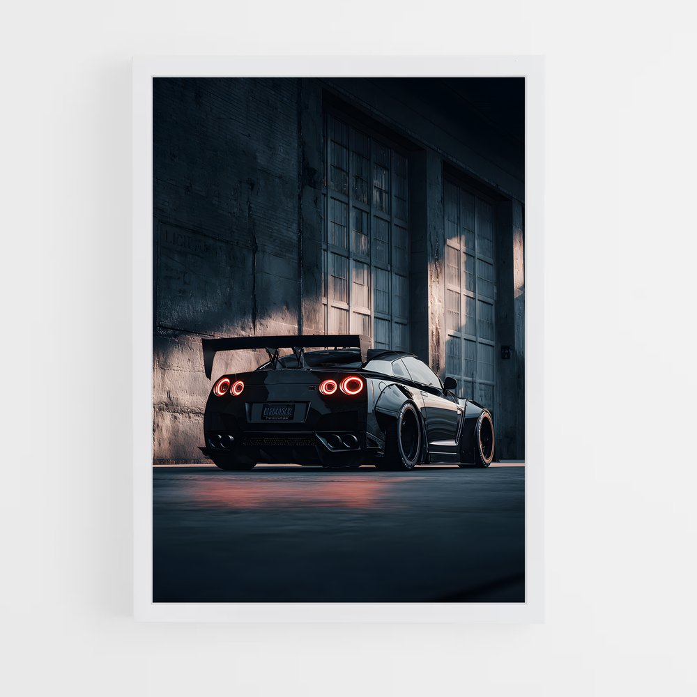 ap-gt-r r35-5 cadre Blanc