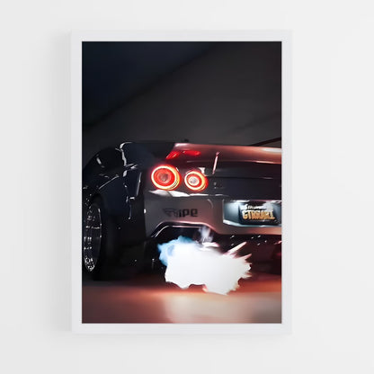 ap-gt-r r35-6 cadre Blanc