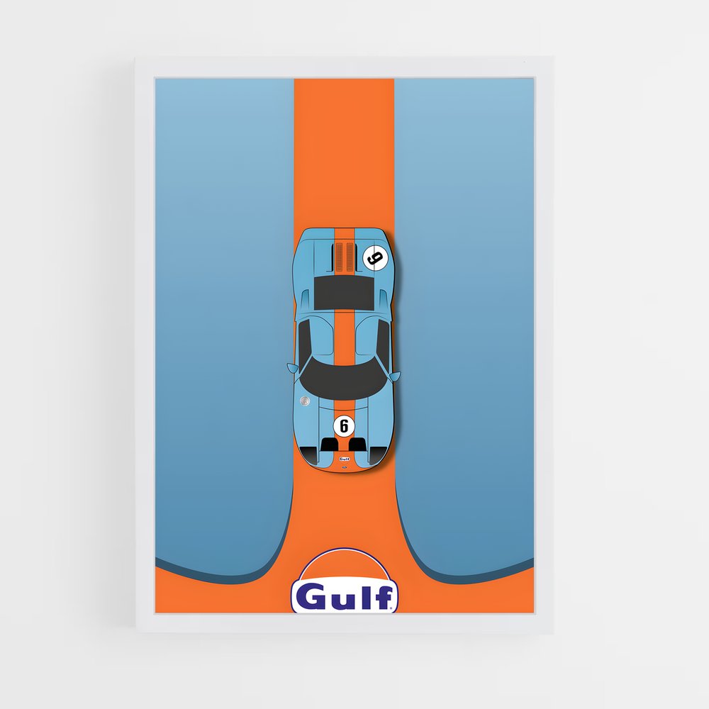 ap-gt40 gulf-3 cadre Blanc