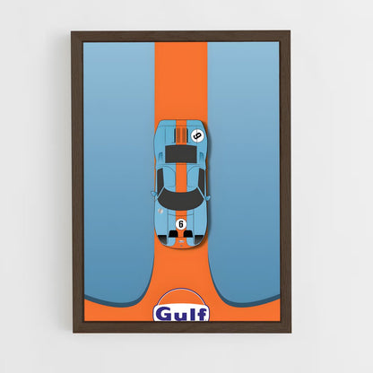 ap-gt40 gulf-3 cadre Bois foncé