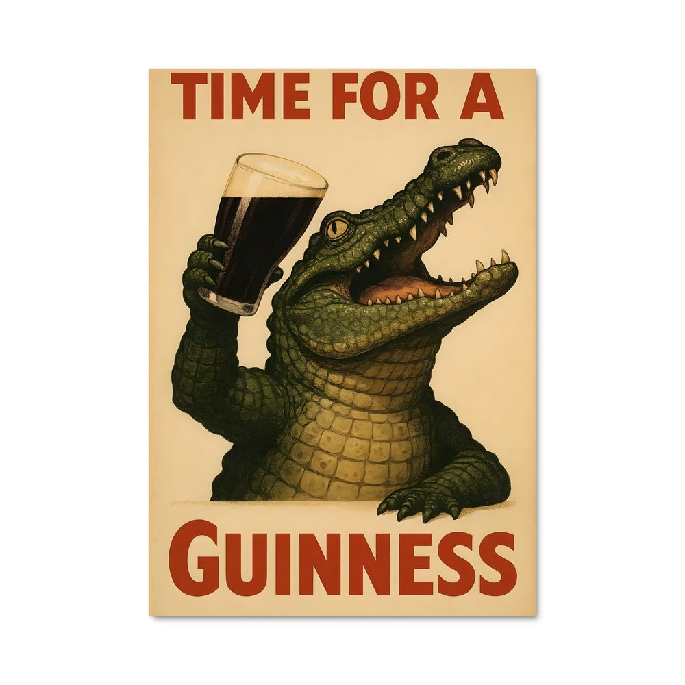 Poster Croc'Beer