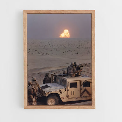 ap-gulf war-1 cadre Bois clair