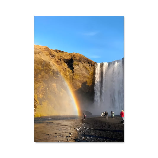 Poster Arc-en-Ciel à Gullfoss