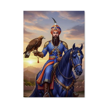 Poster Le Cavalier Azur