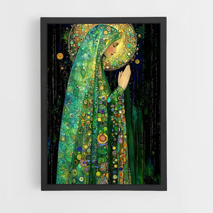 ap-gustav klimt-6 cadre Noir