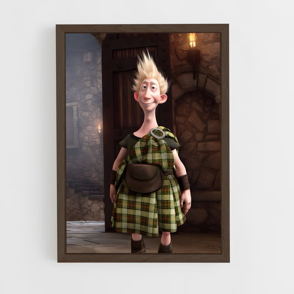 ap-guy croods-2 cadre Bois foncé