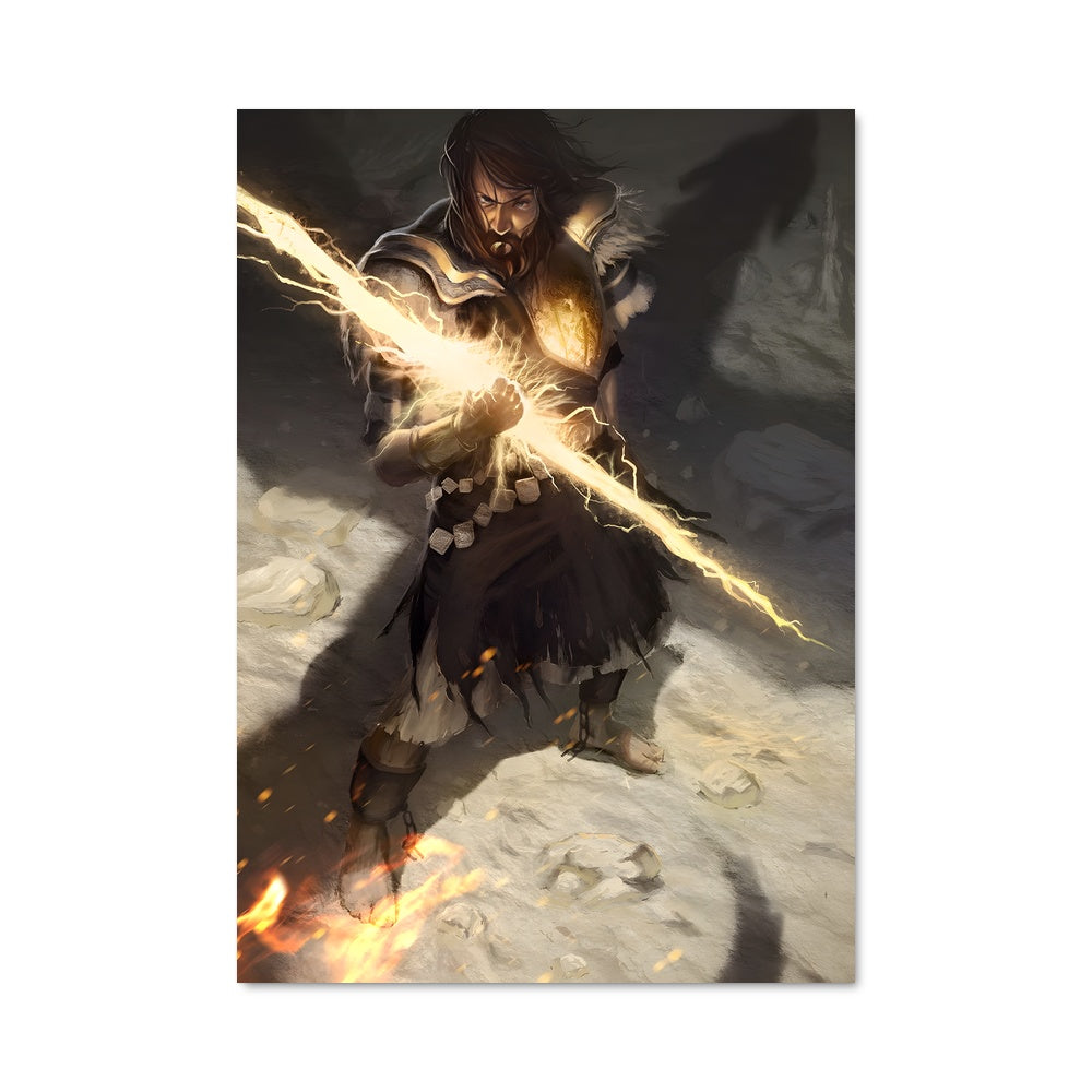 Poster Flamme de la Guerrière