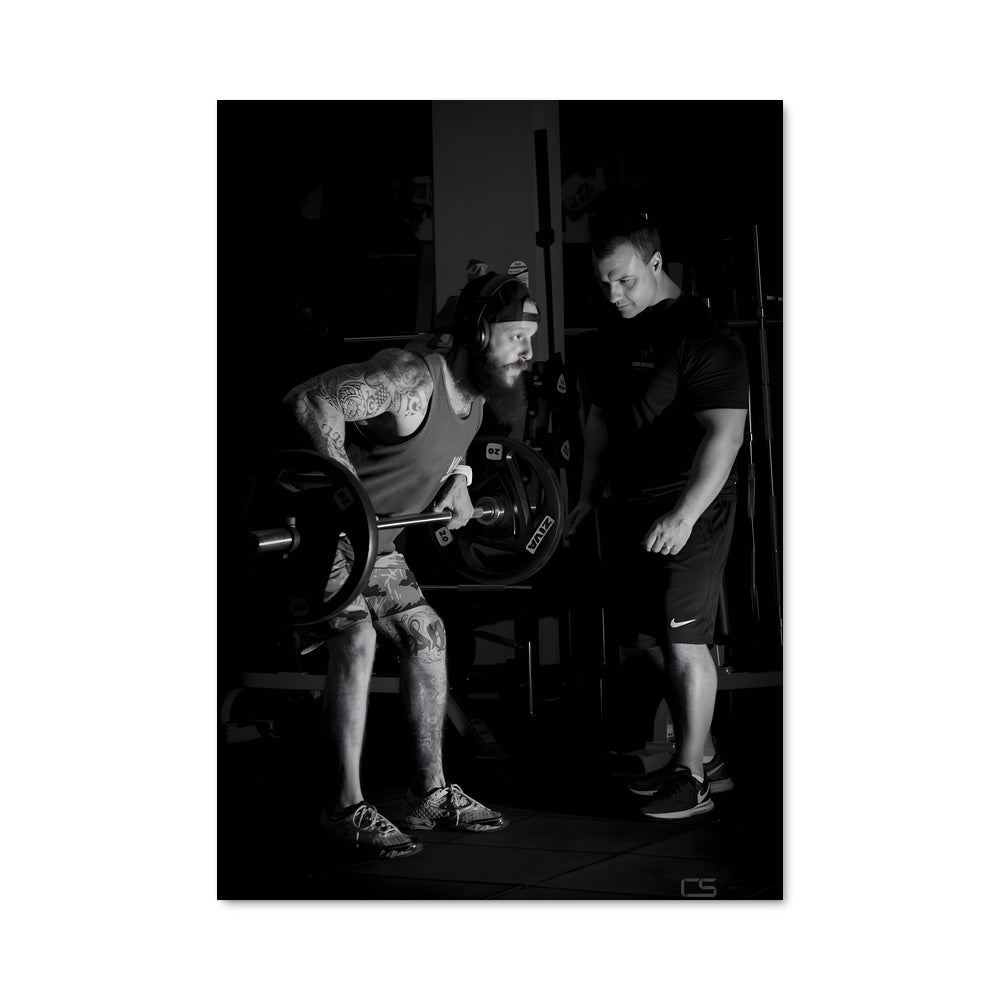 Poster Squat Master