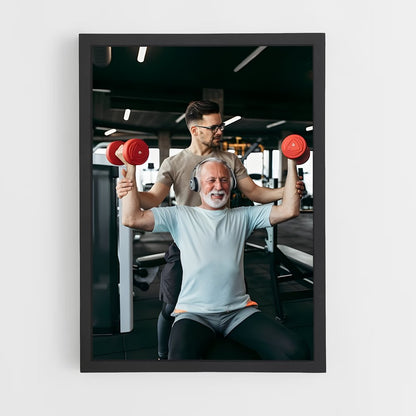 ap-gym trainer-10 cadre Noir