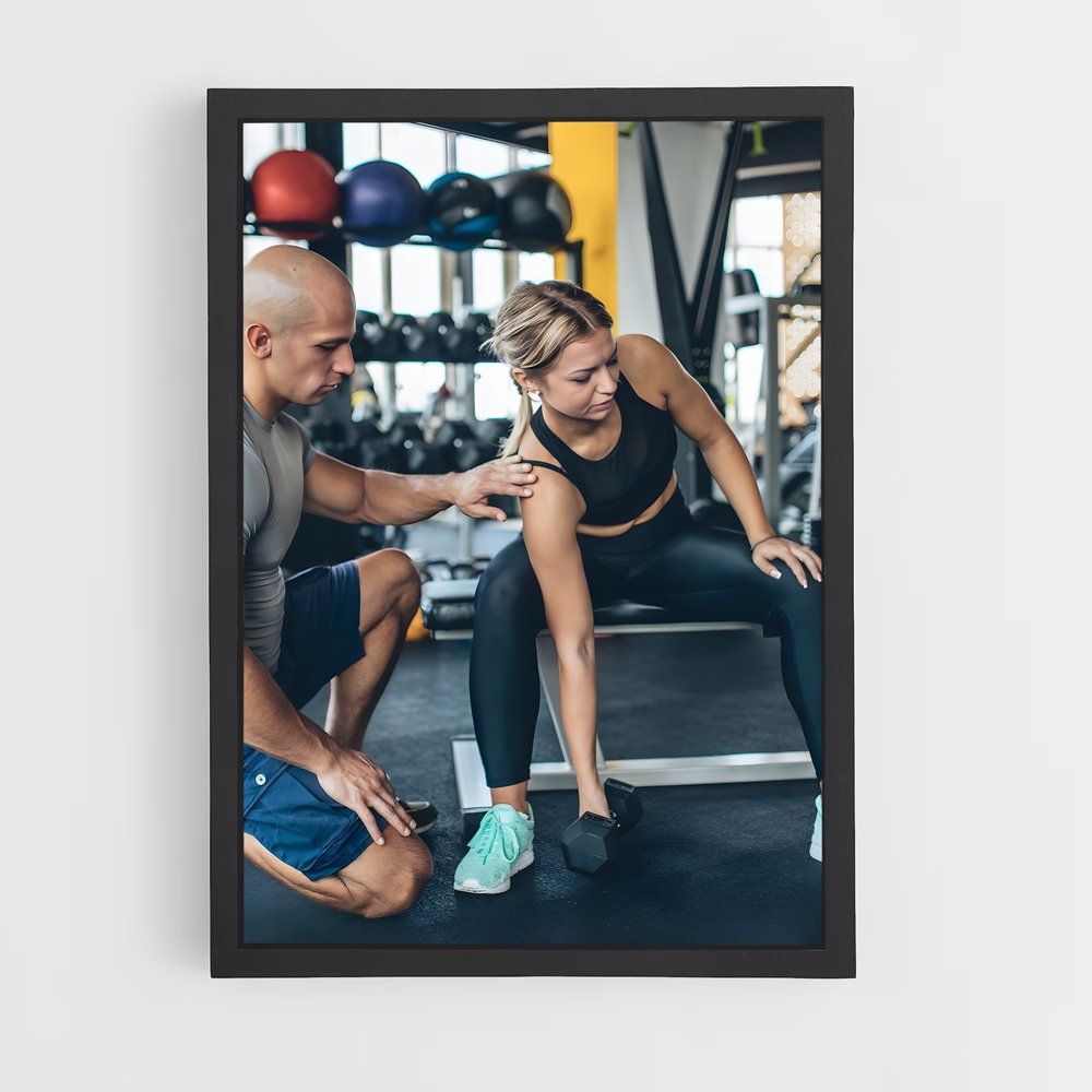 ap-gym trainer-11 cadre Noir