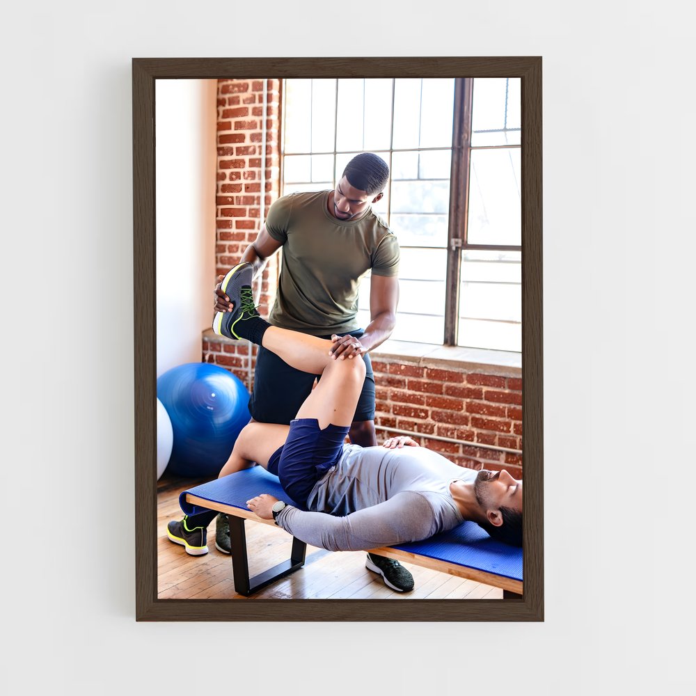 ap-gym trainer-5 cadre Bois foncé