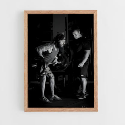 ap-gym trainer-7 cadre Bois clair