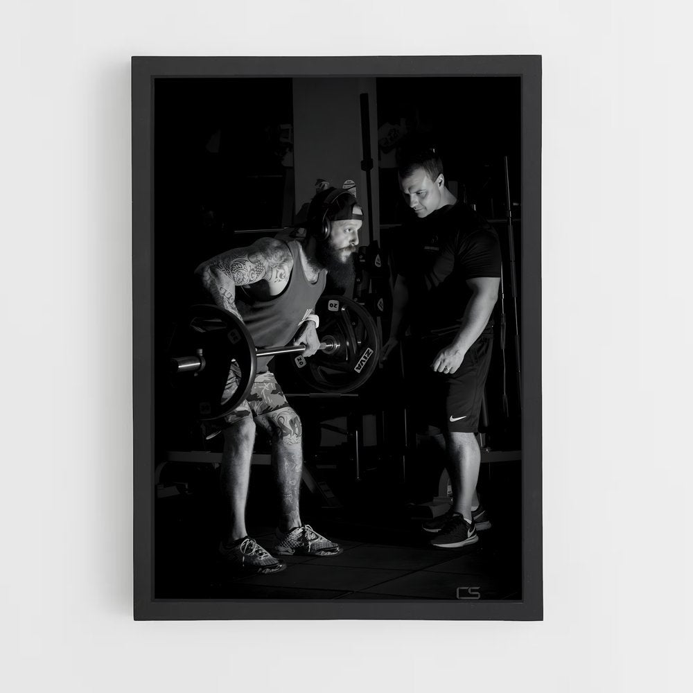 ap-gym trainer-7 cadre Noir