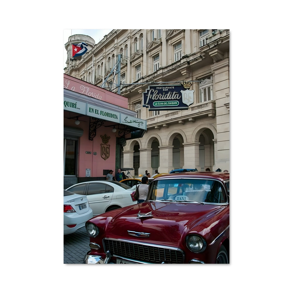 Poster Nostalgie Cubaine