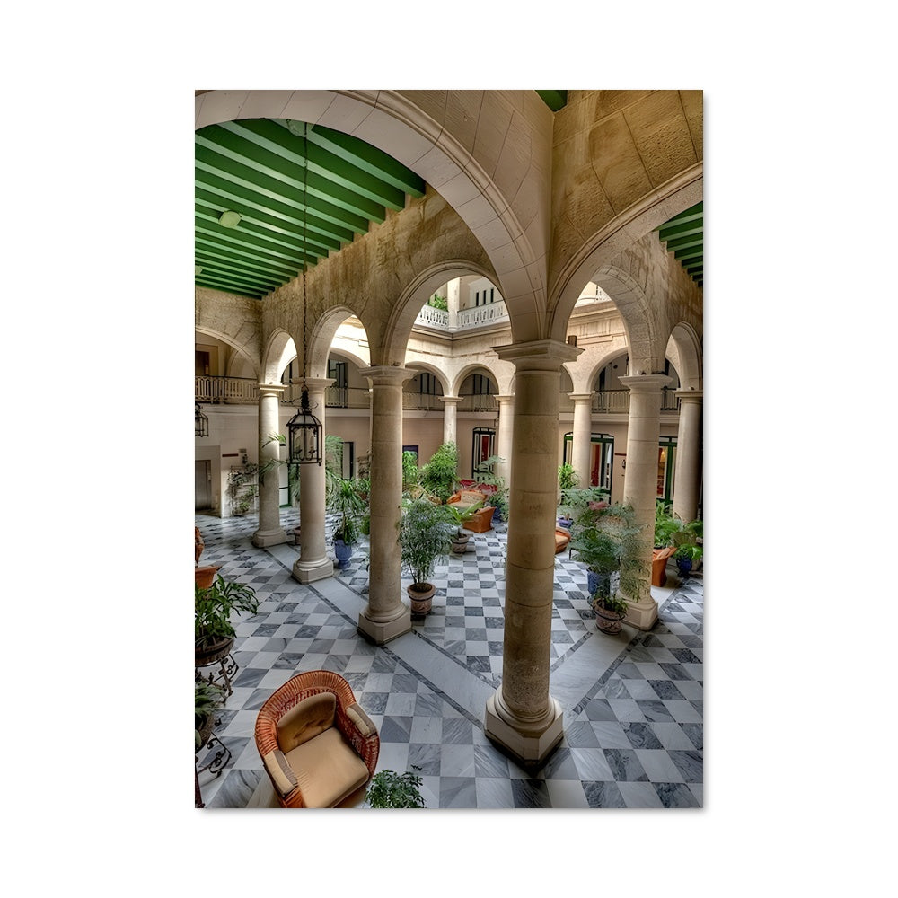 Poster Courtyard Vibes