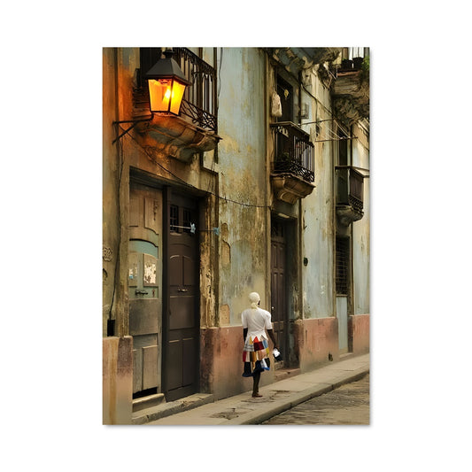 Poster Promenade à Habana