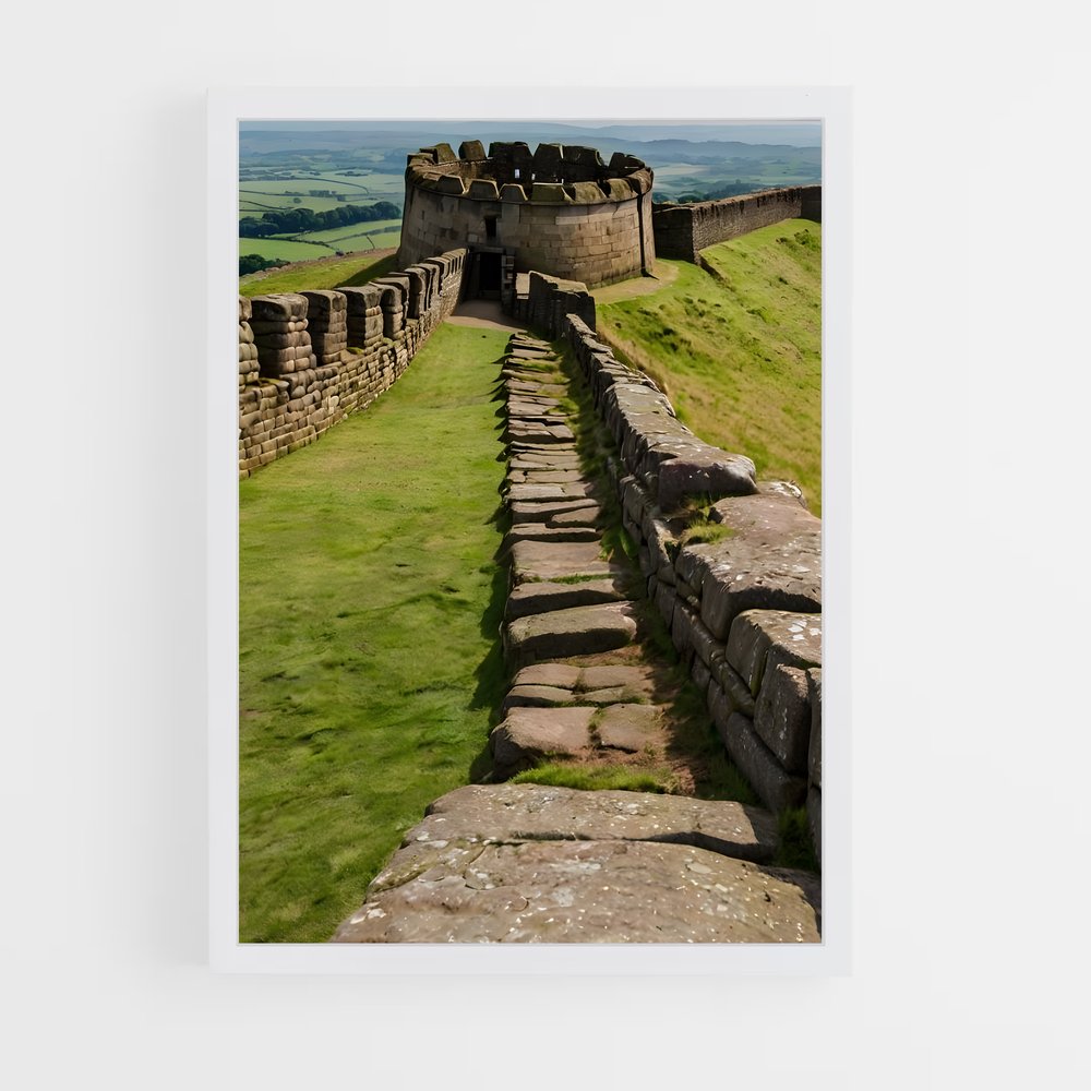 ap-hadrians wall-1 cadre Blanc