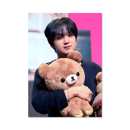 Poster Haechan et son Teddy