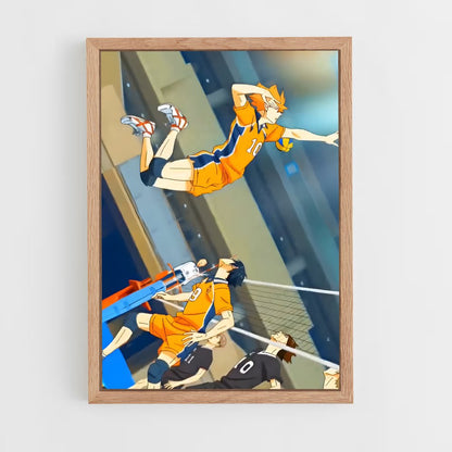 ap-haikyuu-11 cadre Bois clair