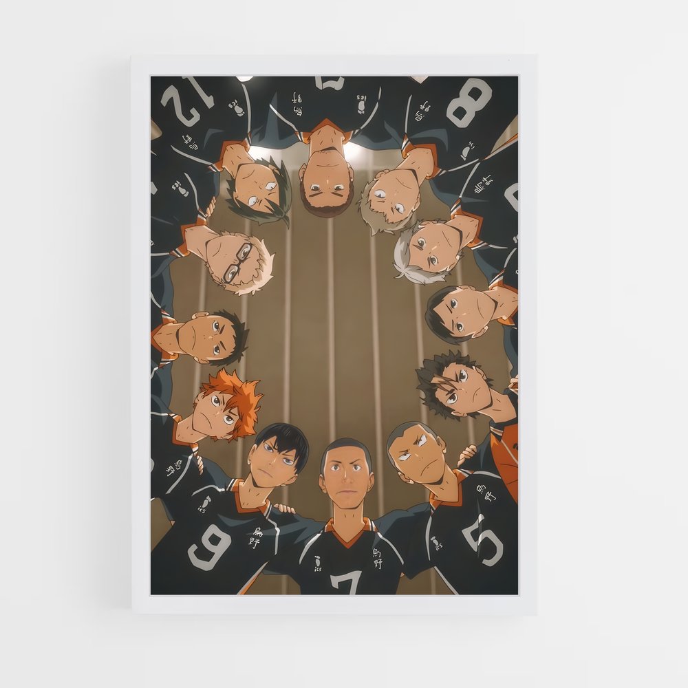 ap-haikyuu-2 cadre Blanc