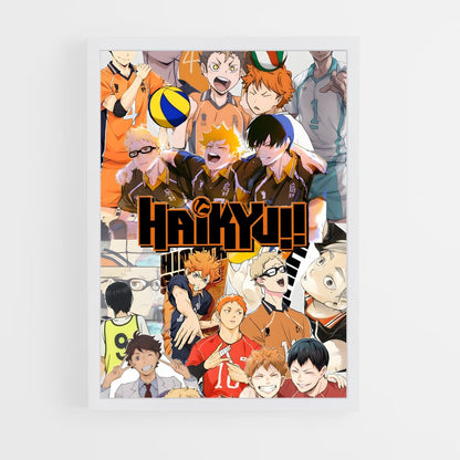 ap-haikyuu-4 cadre Blanc