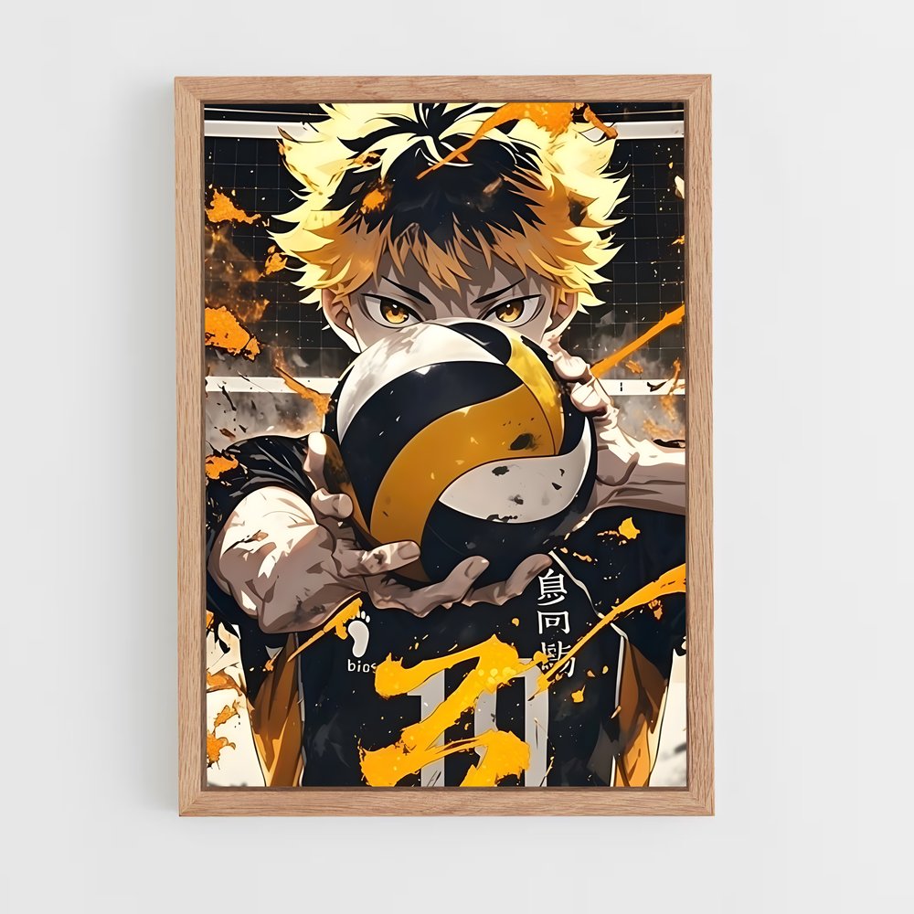ap-haikyuu-7 cadre Bois clair