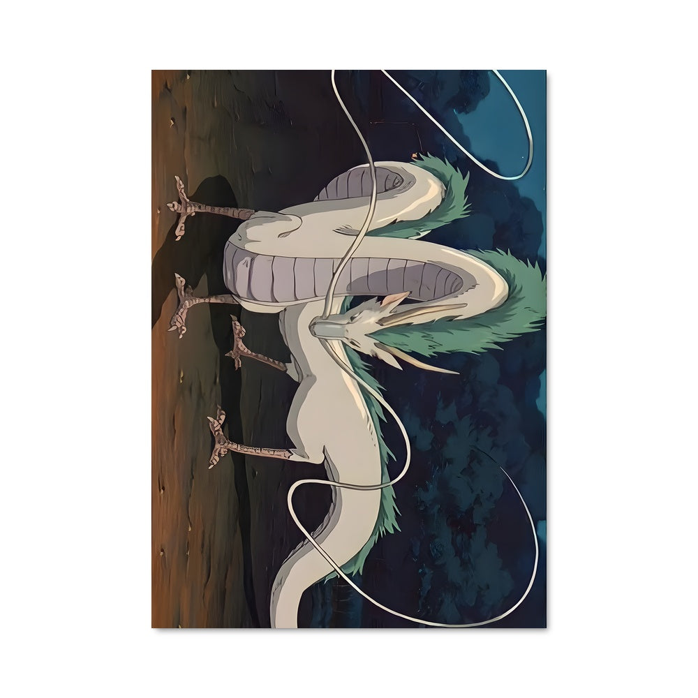 Poster Le Dragon Blanc