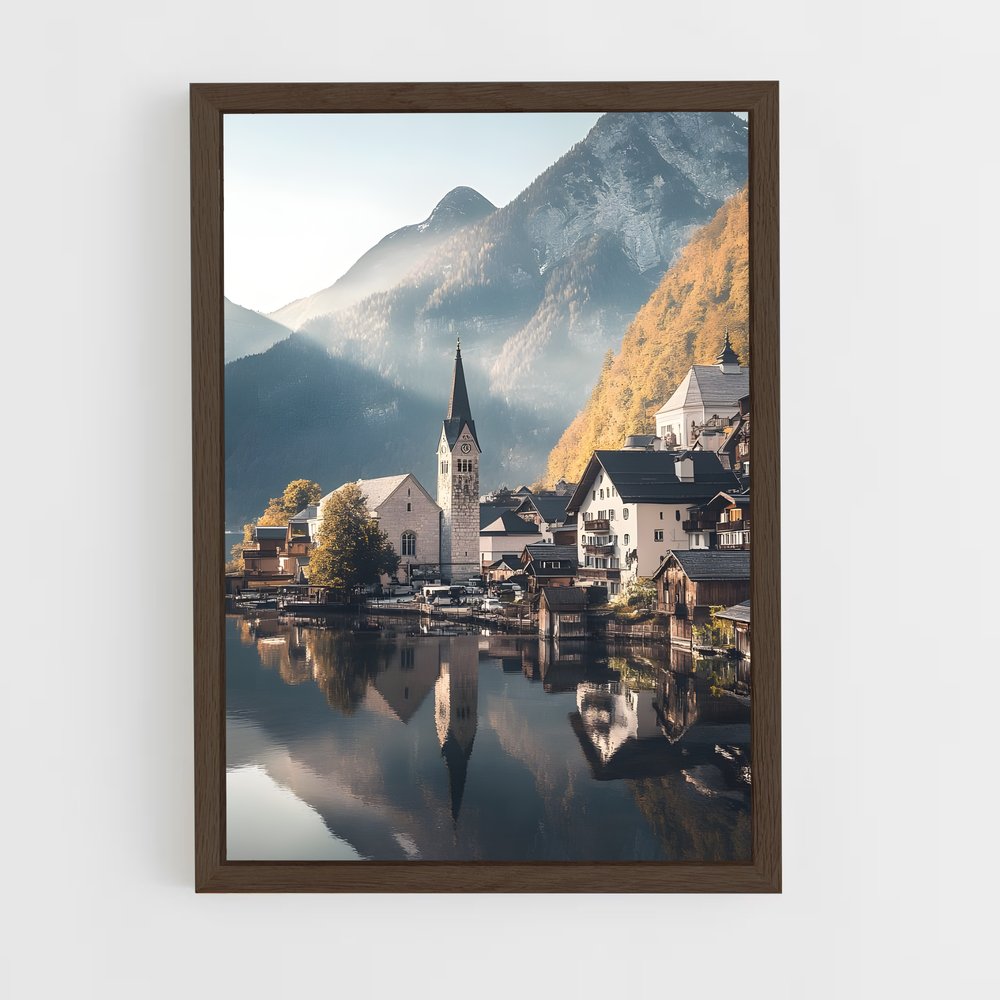 ap-hallstatt-5 cadre Bois foncé