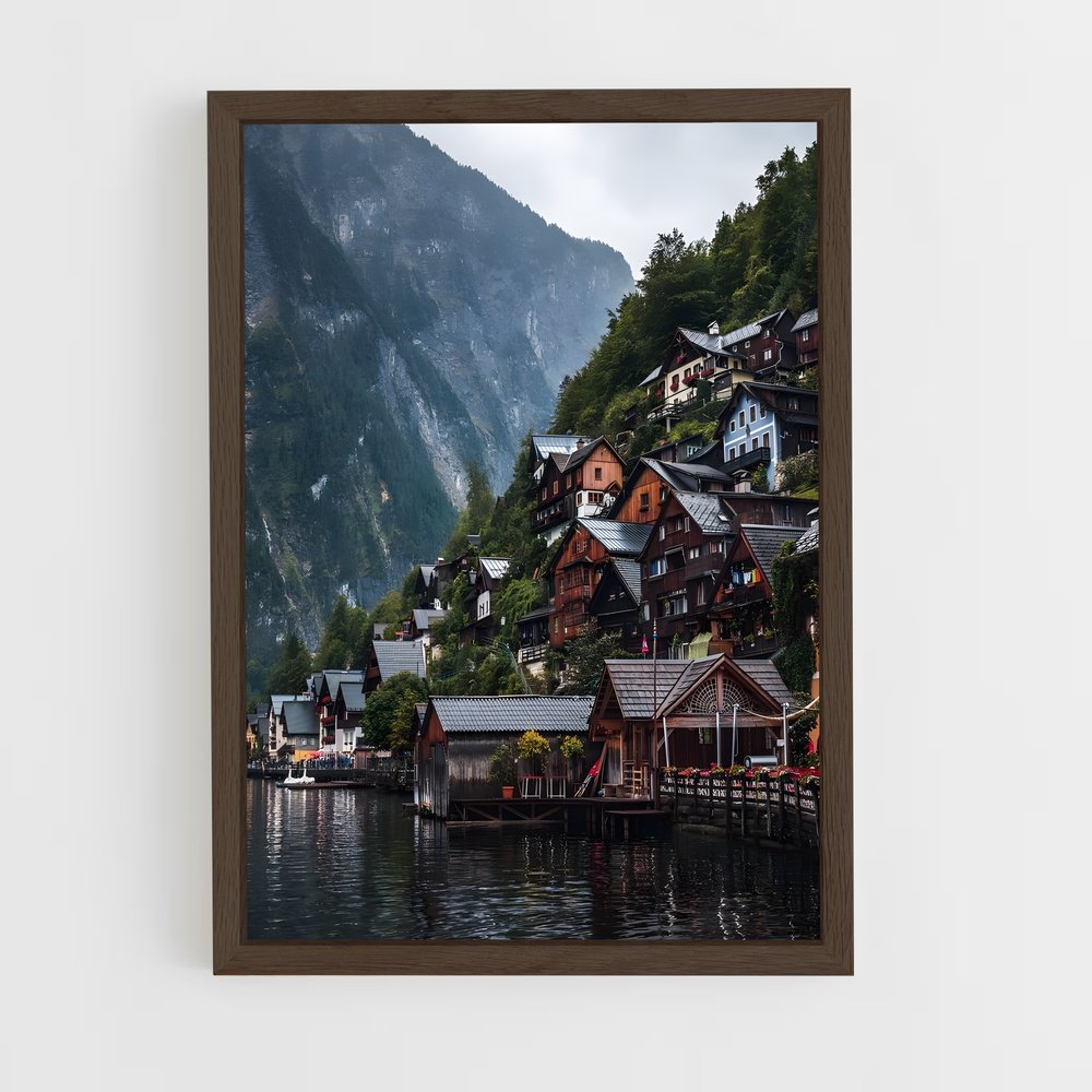 ap-hallstatt-8 cadre Bois foncé