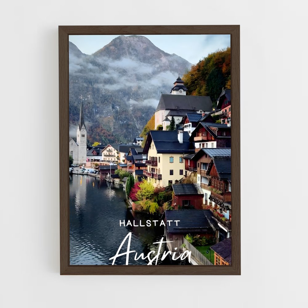 ap-hallstatt-9 cadre Bois foncé