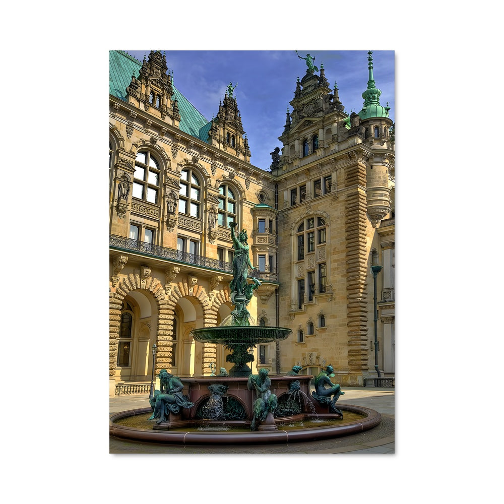 Poster Fontaine du Château