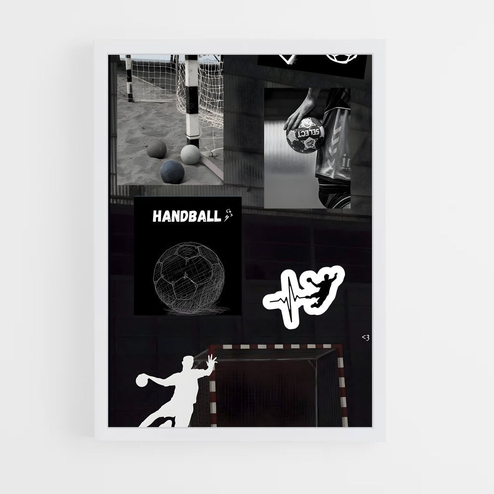 ap-handball-10 cadre Blanc
